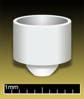 OEM ceramic part produced utilizing MicroPIM